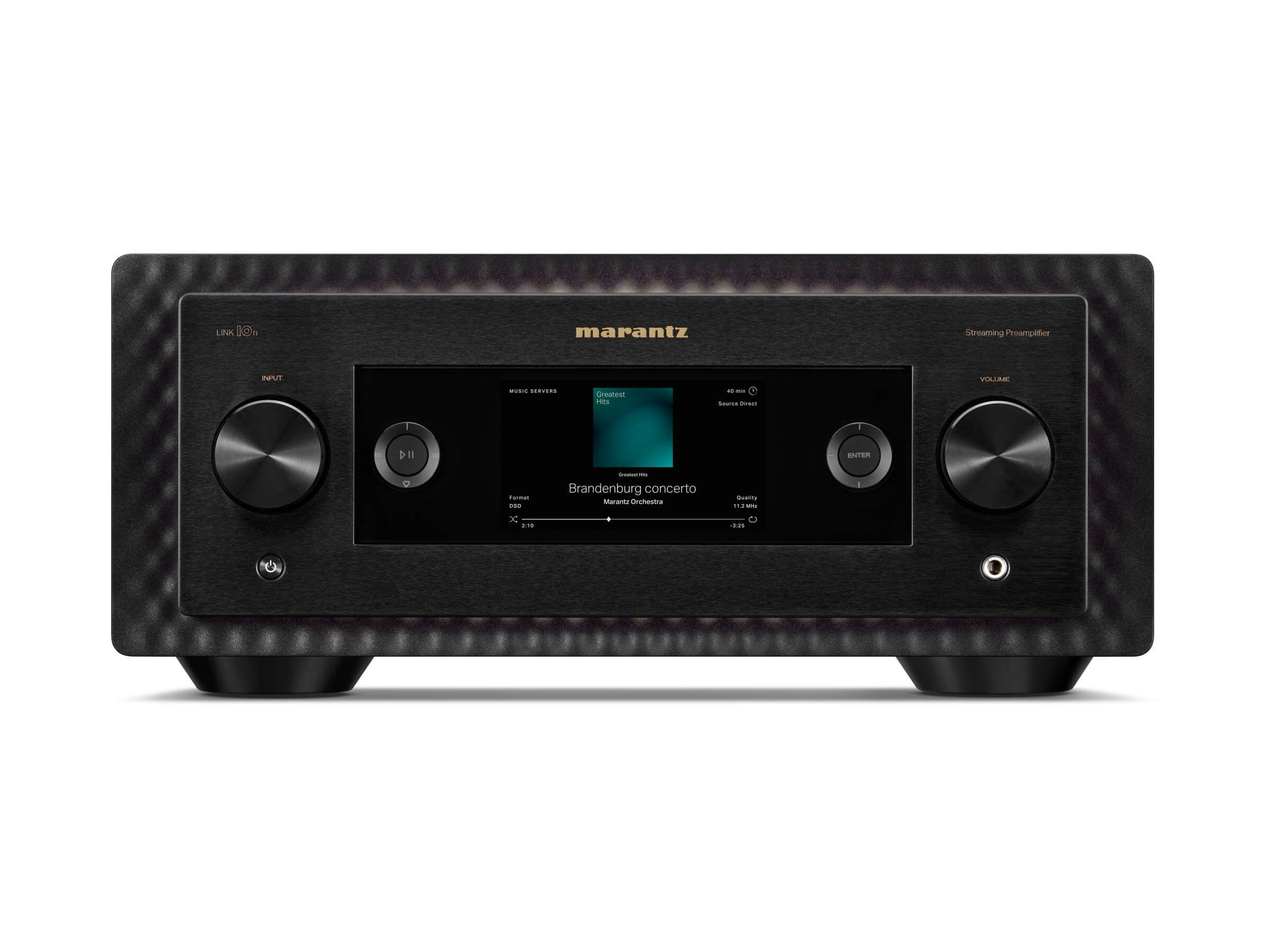 Marantz Link 10n Wireless Streaming Amplifier - Hi-Fi Audio System for Home Theater & Music | Perfect for Living Rooms, Bedrooms & Home Offices