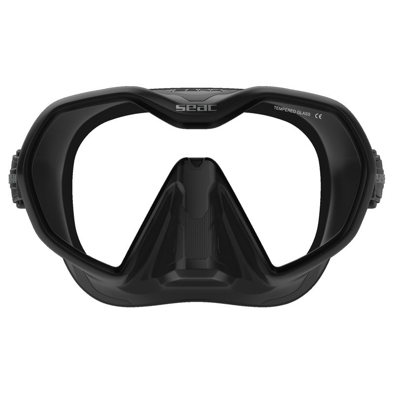 Seac ICONA S/BL Black/Charcoal Wetsuit - Premium Scuba Diving & Snorkeling Gear for Men & Women - Perfect for Warm Water Adventures & Underwater Exploration