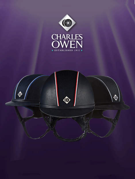 Charles Owen Ayr8 Equestrian Riding Helmet - Premium Leather Look Horseback Riding Hat for Safety & Style - Perfect for Dressage, Show Jumping & Trail Riding