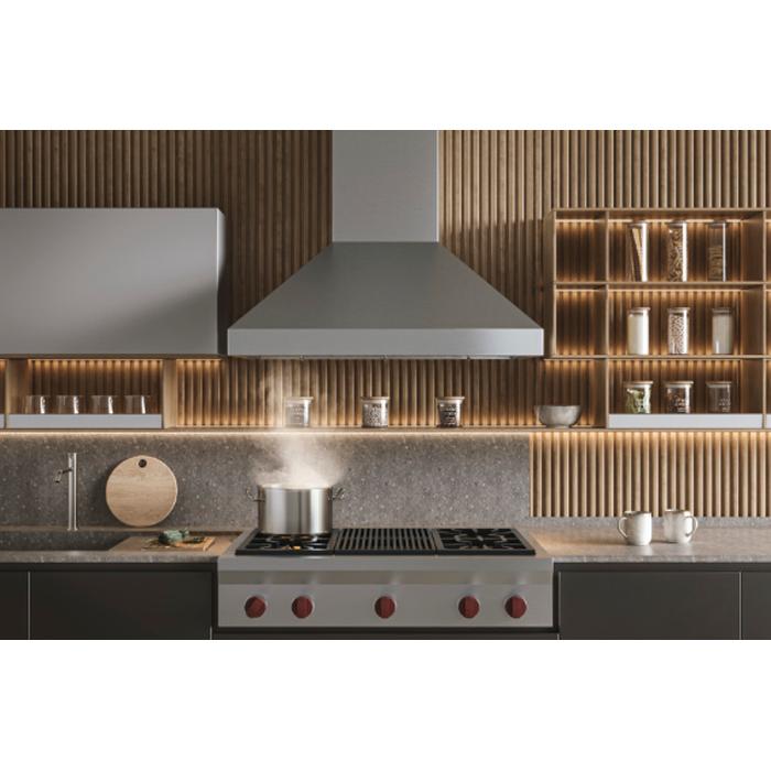 36 Inch WPP1 Series Stainless Steel Chimney Range Hood with IQ6 Blower System - Powerful Kitchen Ventilation for Smoke & Odor Removal - Ideal for Home Chefs & Modern Kitchens