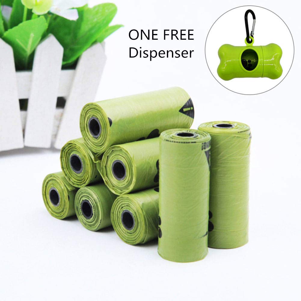 **Eco-Friendly Dog Poop Bags - 750 Count (50 Rolls) with Free Dispenser | Biodegradable Pet Waste Bags for Dogs, Puppies & Cats | Perfect for Walks, Parks & Travel**