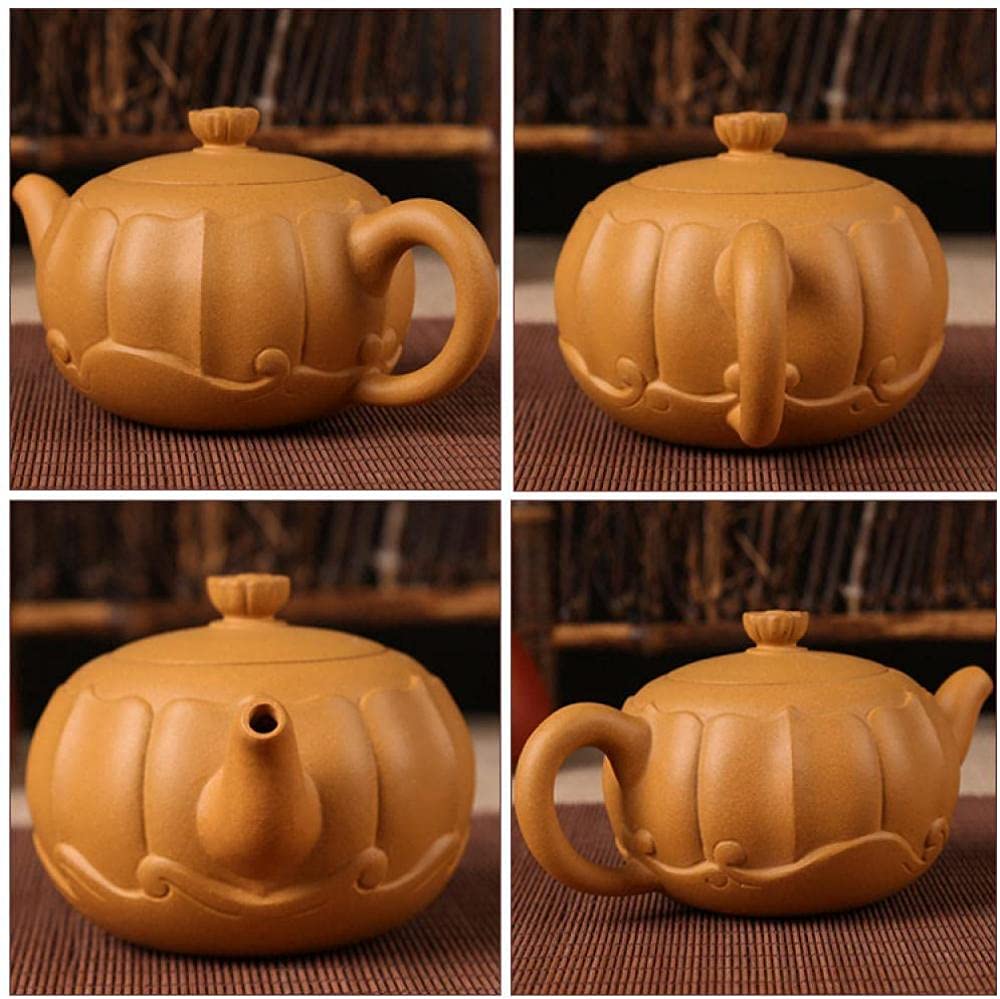 Premium Zisha Clay Teapot Set - Handcrafted Chinese Yixing Teapot with Cups - Perfect Gift for Tea Lovers, Home & Office Tea Ceremony