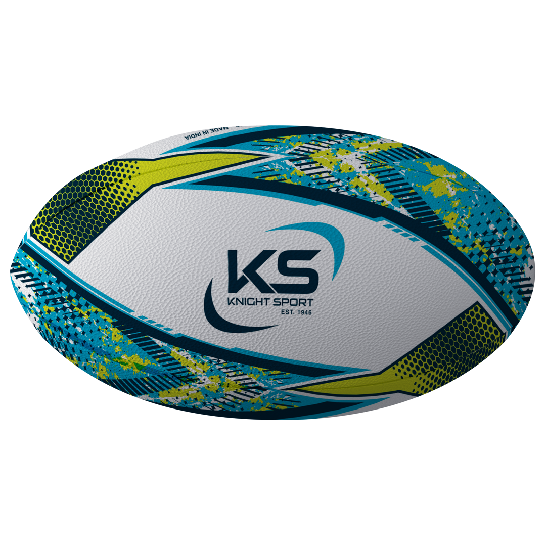 Knight Sport Warrior Rugby League Ball - Official Size & Weight for Training & Matches - Perfect for Rugby Practice, Games, and Competitive Play