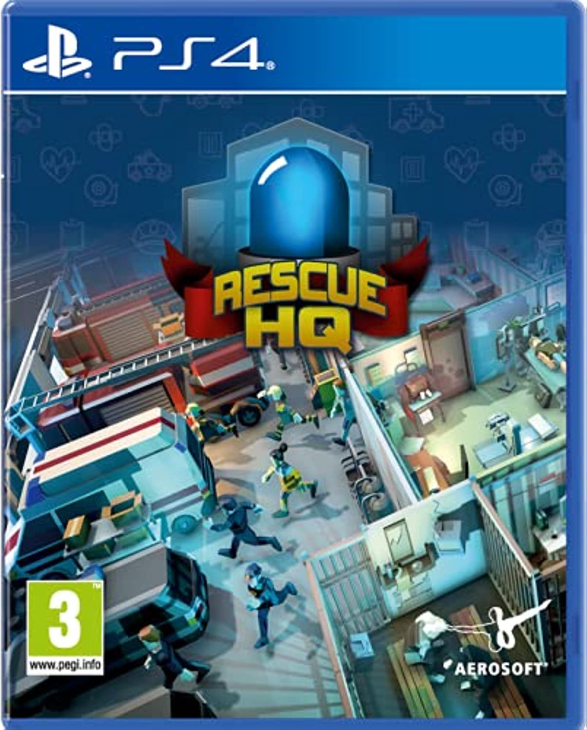 Rescue HQ - The Tycoon Game for PS4 | Build & Manage Your Own Emergency Services | Perfect for Strategy & Simulation Fans