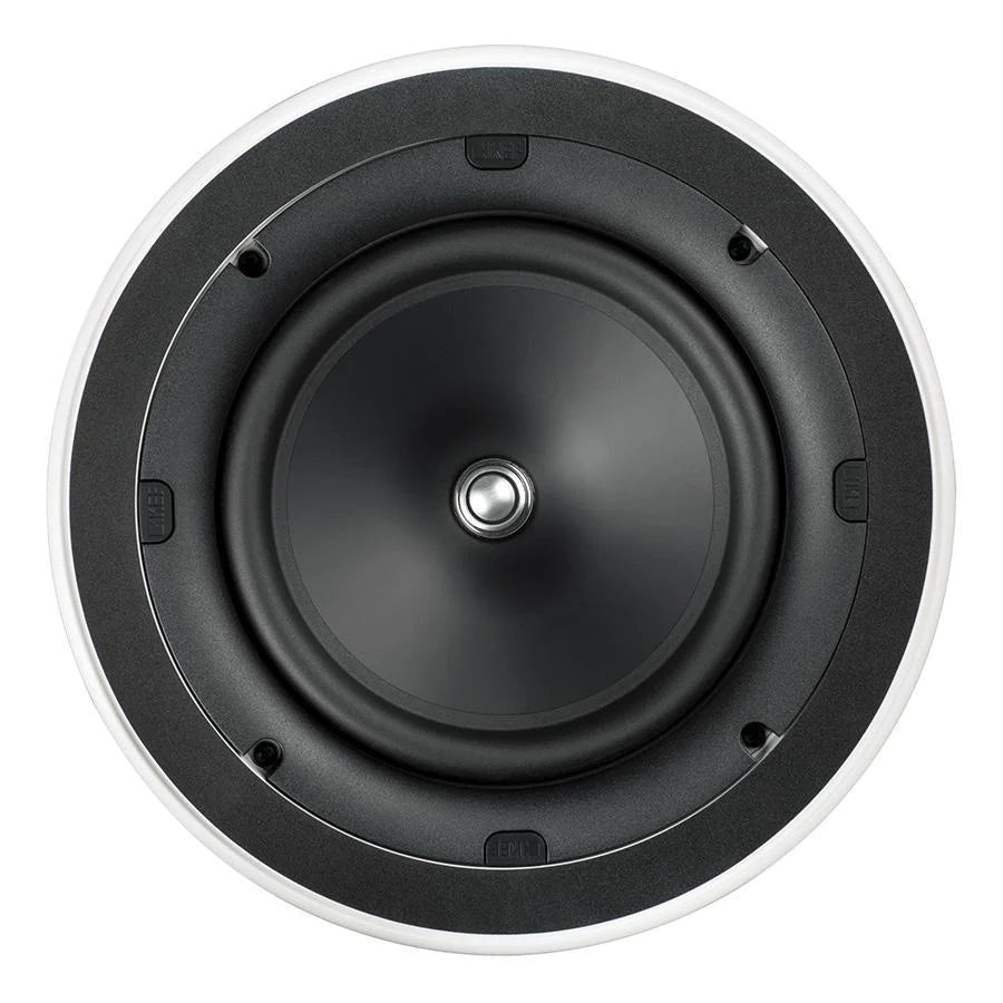 KEF Ci200ER 8-Inch In-Ceiling Speaker - Premium Home Audio for Living Room, Bedroom & Home Theater Installation