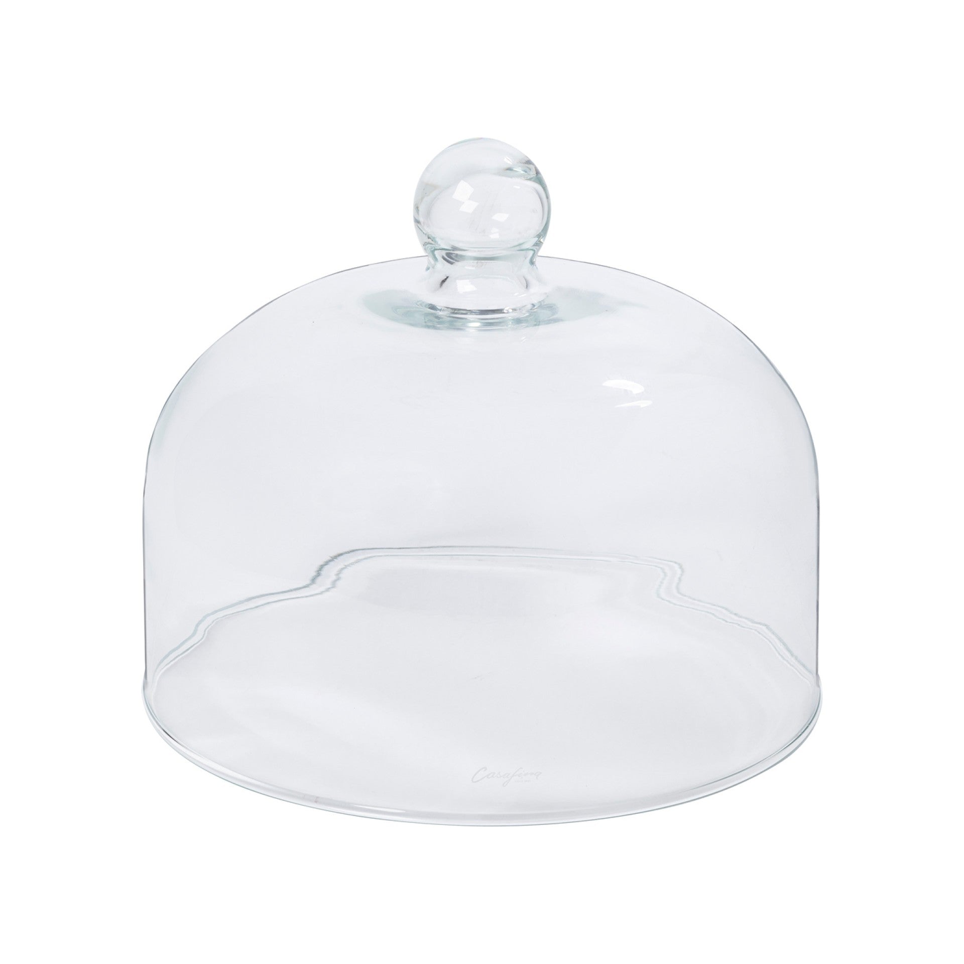 Glass Dome Cloche - Elegant Display Dome for Cakes, Desserts, Wedding Centerpieces & Home Decor - Perfect for Showcasing Delicate Items & Protecting Food