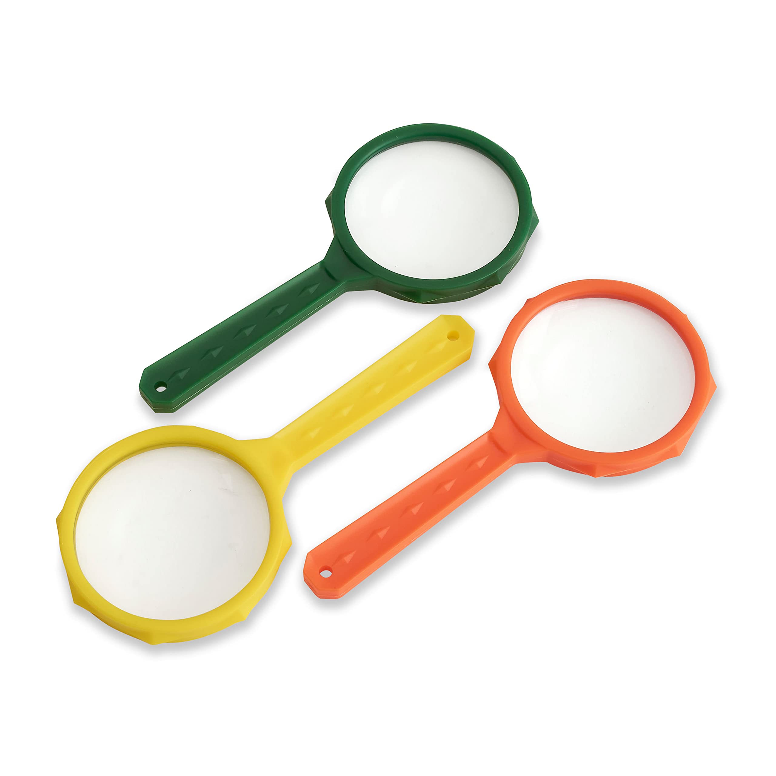 Carson MagniRama 3X Magnifying Glasses - 50 Pack (JD-3MU) | Reading, Jewelry Inspection & Hobby Magnifier for Crafts, Stamps & Close Work