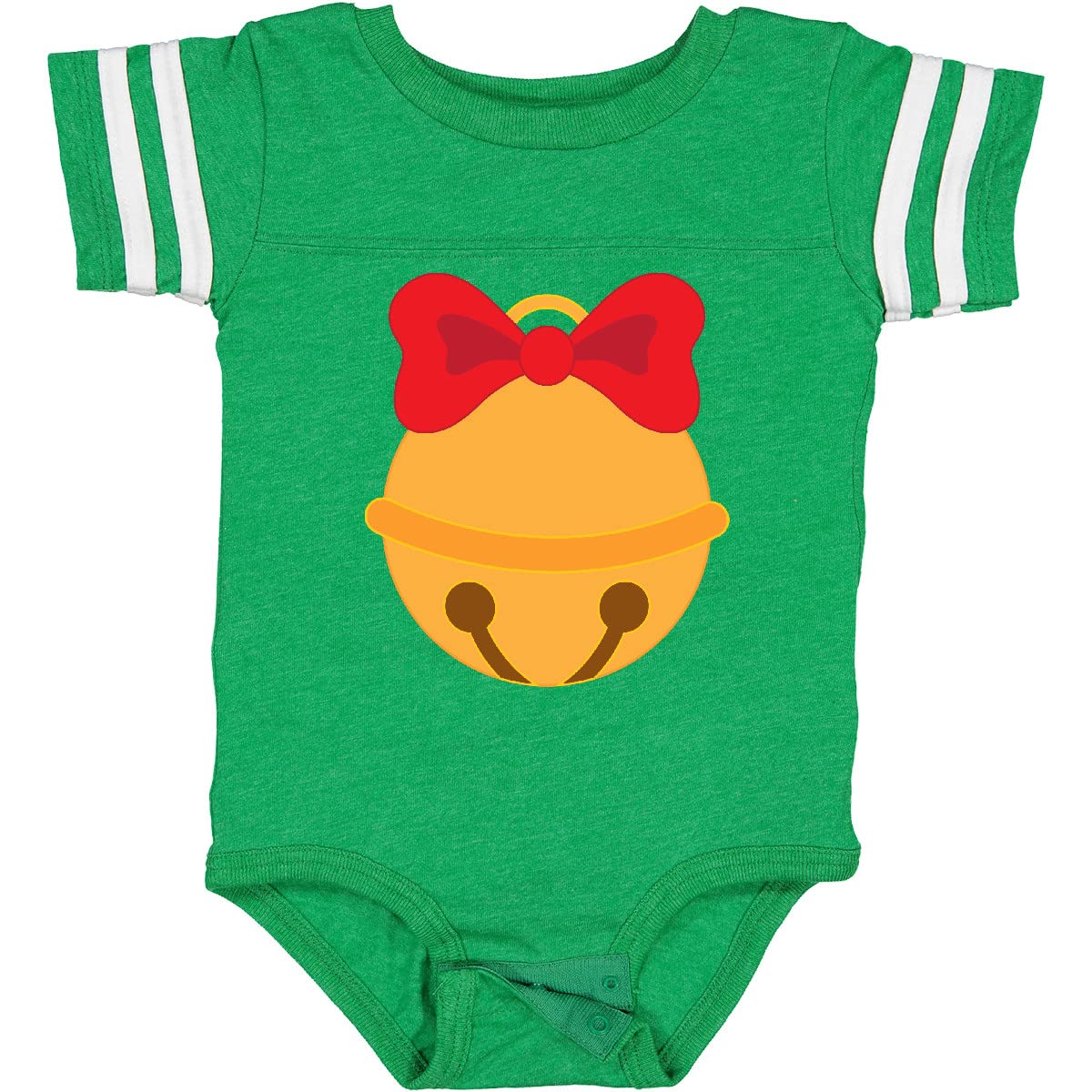 Inktastic Christmas Jingle Bell Baby Bodysuit - Cute Holiday Outfit for Infants & Toddlers - Perfect for Family Photos, Christmas Parties & Festive Celebrations