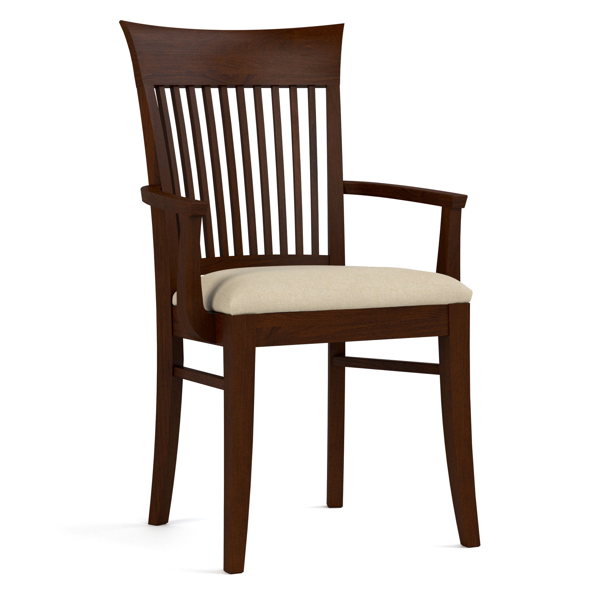 Gable Road Upholstered Arm Chair - Modern Accent Chair for Living Room, Bedroom & Office - Comfortable Lounge Chair with Soft Fabric & Sturdy Frame