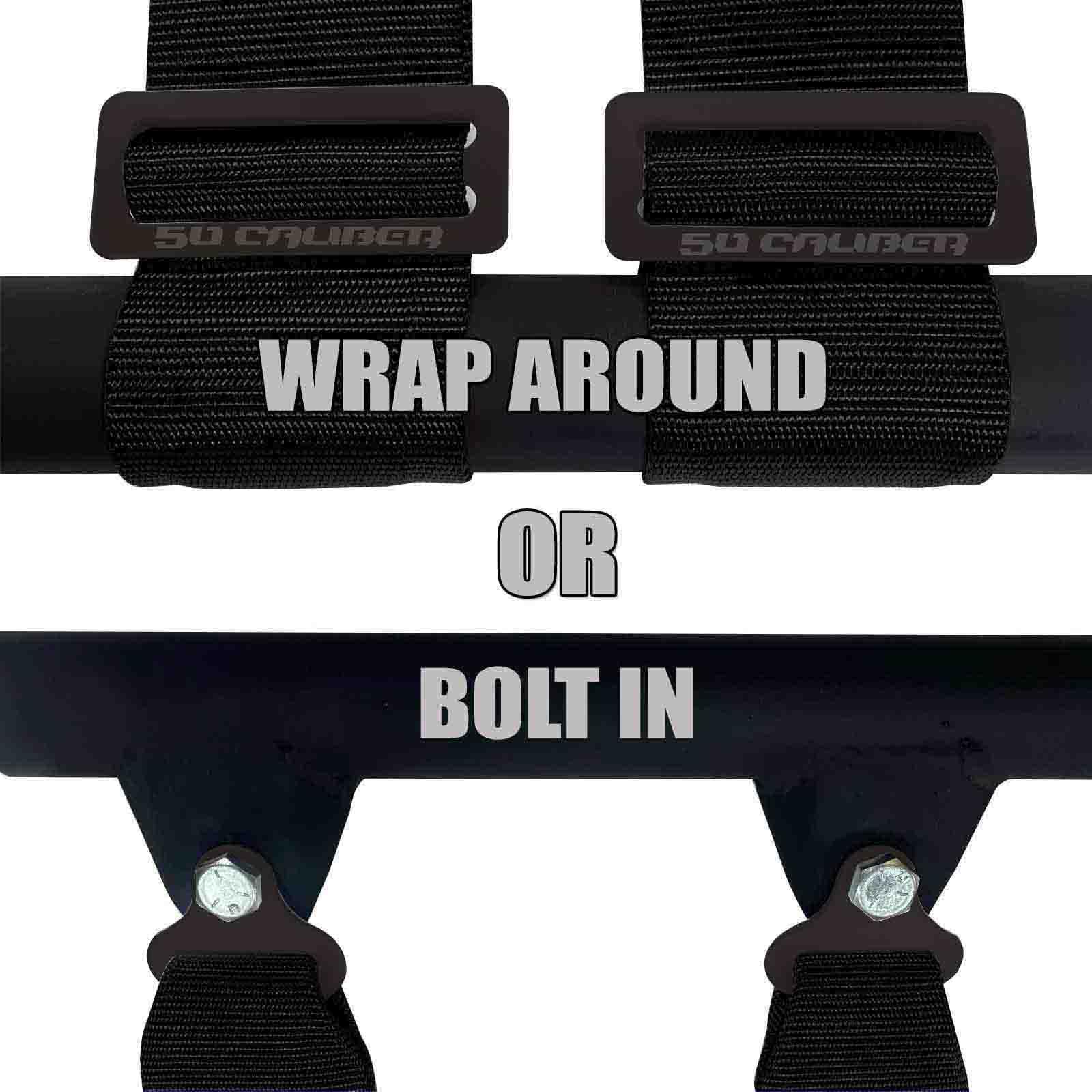 2 & 3 Point Harness with Push Button Release - 10 Color Options for Car Seat Safety Straps | Perfect for Toddlers, Kids & Baby Car Seats in Vehicles, Strollers & High Chairs