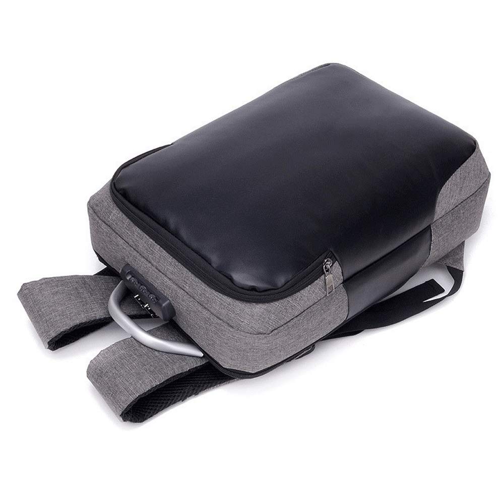 OLOMA Waterproof Unisex Backpack for Work, Travel & Sports - USB Charging Port, Durable Business Laptop Backpack for Men & Women (Hortel�) - Perfect for Commuting, Gym & Outdoor Adventures