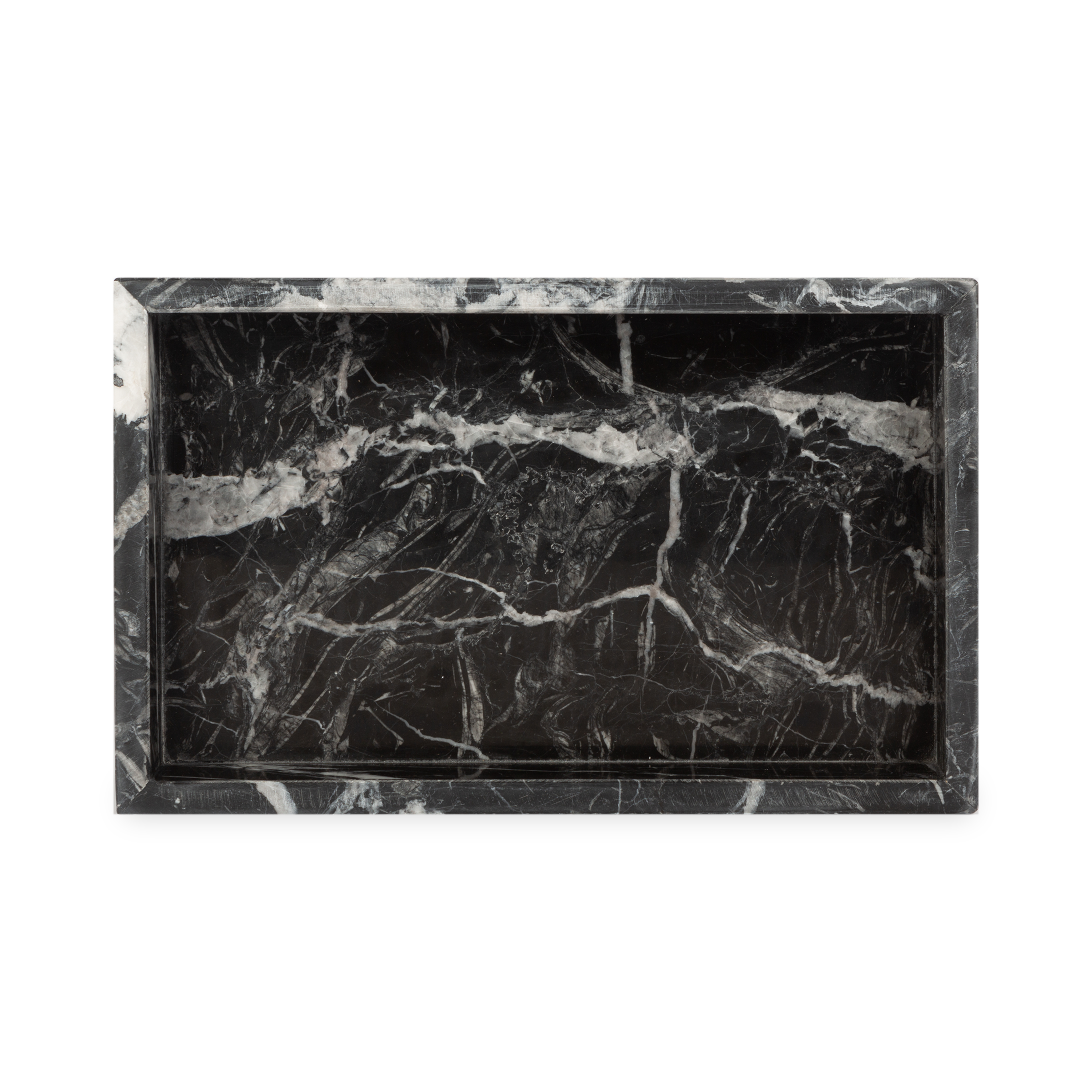 Black Marble Soap Dish - Elegant Bathroom Organizer for Luxury Showers & Spa Decor | Perfect for Modern & Minimalist Bathrooms