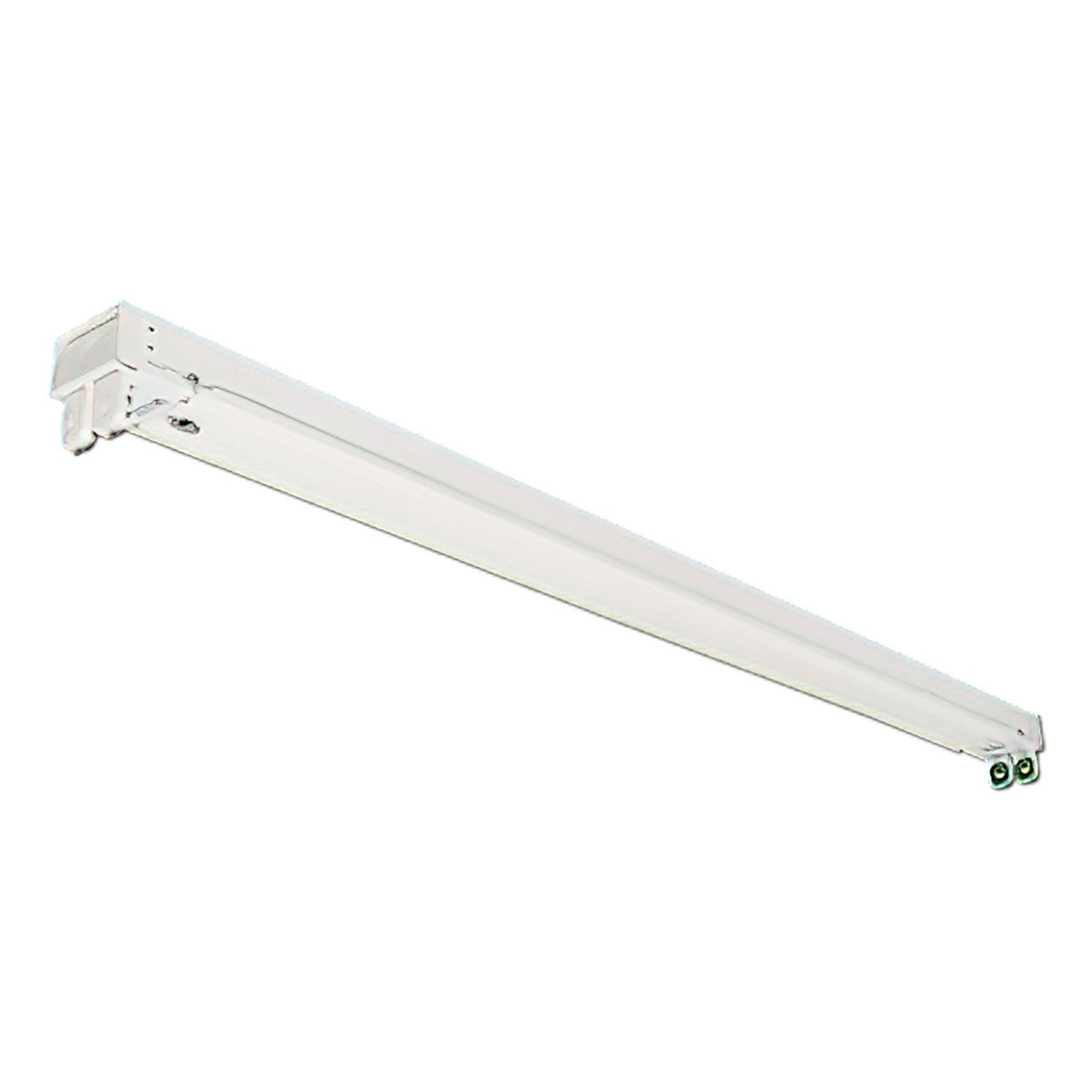 4ft LED Tube Ready Strip Light - 2 Lamp Type B T8 Ballast Free (Bulbs Not Included) - Energy Efficient Shop & Garage Lighting for Workspaces & Storage Areas