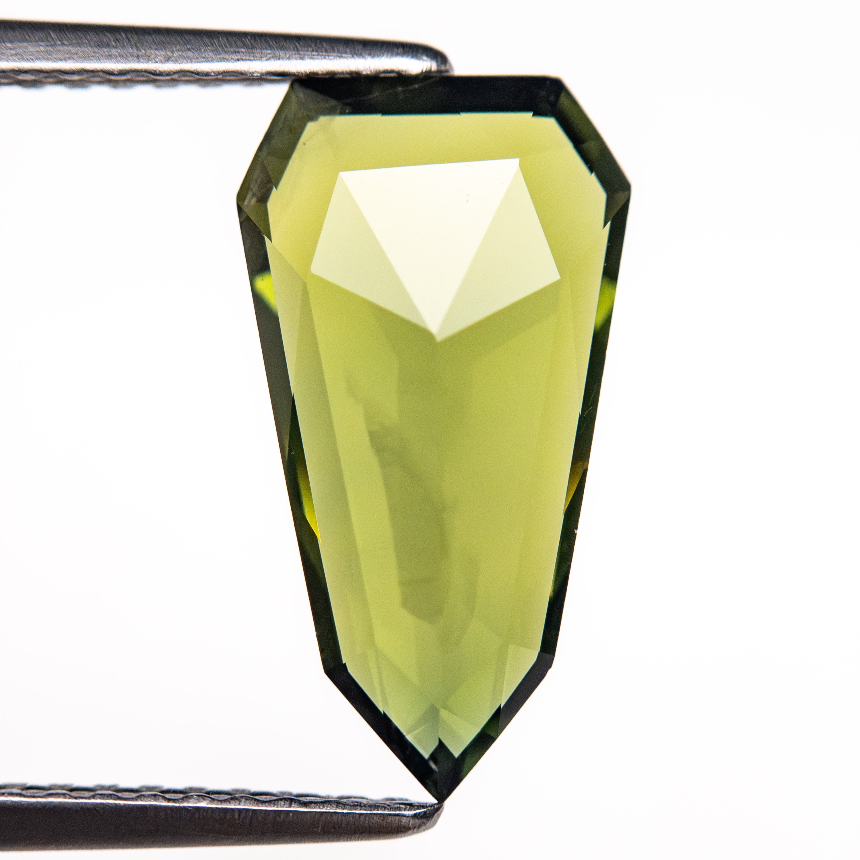 2.49ct Natural Shield Rose Cut Sapphire Gemstone - 14.08x7.71x2.64mm for Jewelry Making, Engagement Rings & Unique Gifts