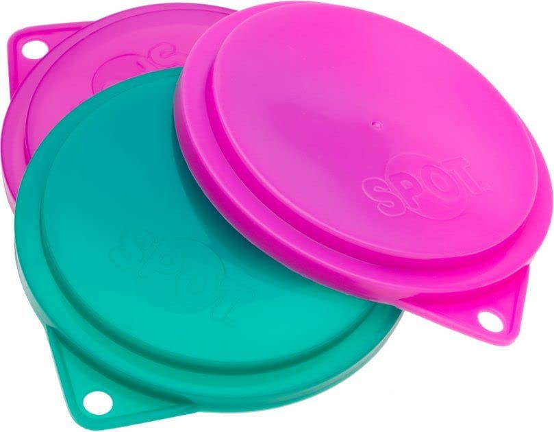 Spot Pet Food Can Covers - 3 Pack (20 Pack) | Airtight Lid for Dog & Cat Food Storage | Keep Pet Food Fresh | Perfect for Canned Wet Food, Kibble & Treats | Kitchen & Pantry Organization Essential