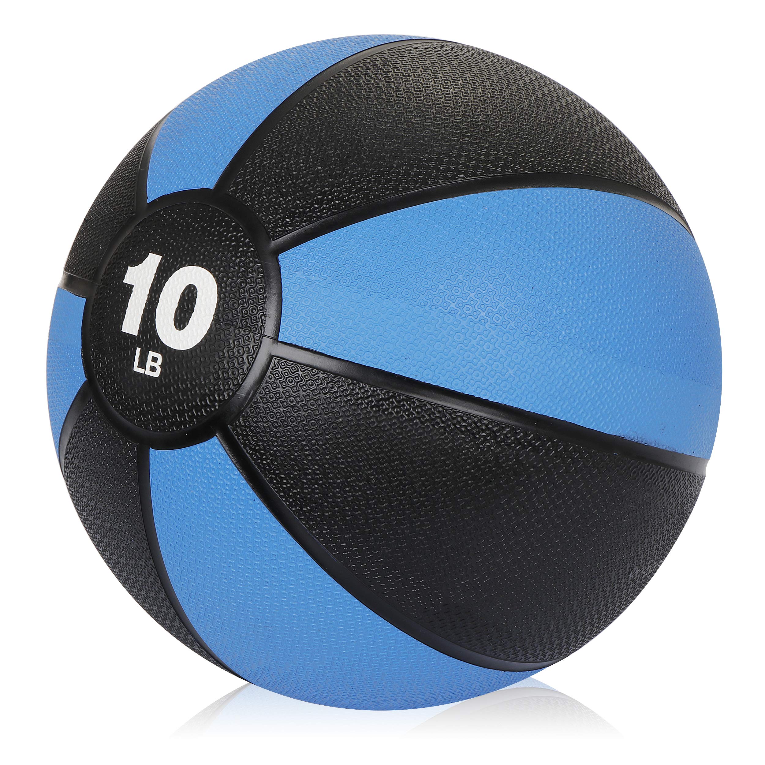 F2C Medicine Balls 6lbs 8lbs 10lbs 12lbs - Non-Slip Rubber Textured Surface for Core Strength, Balance & Coordination Training - Perfect for Gym, Home & CrossFit Workouts