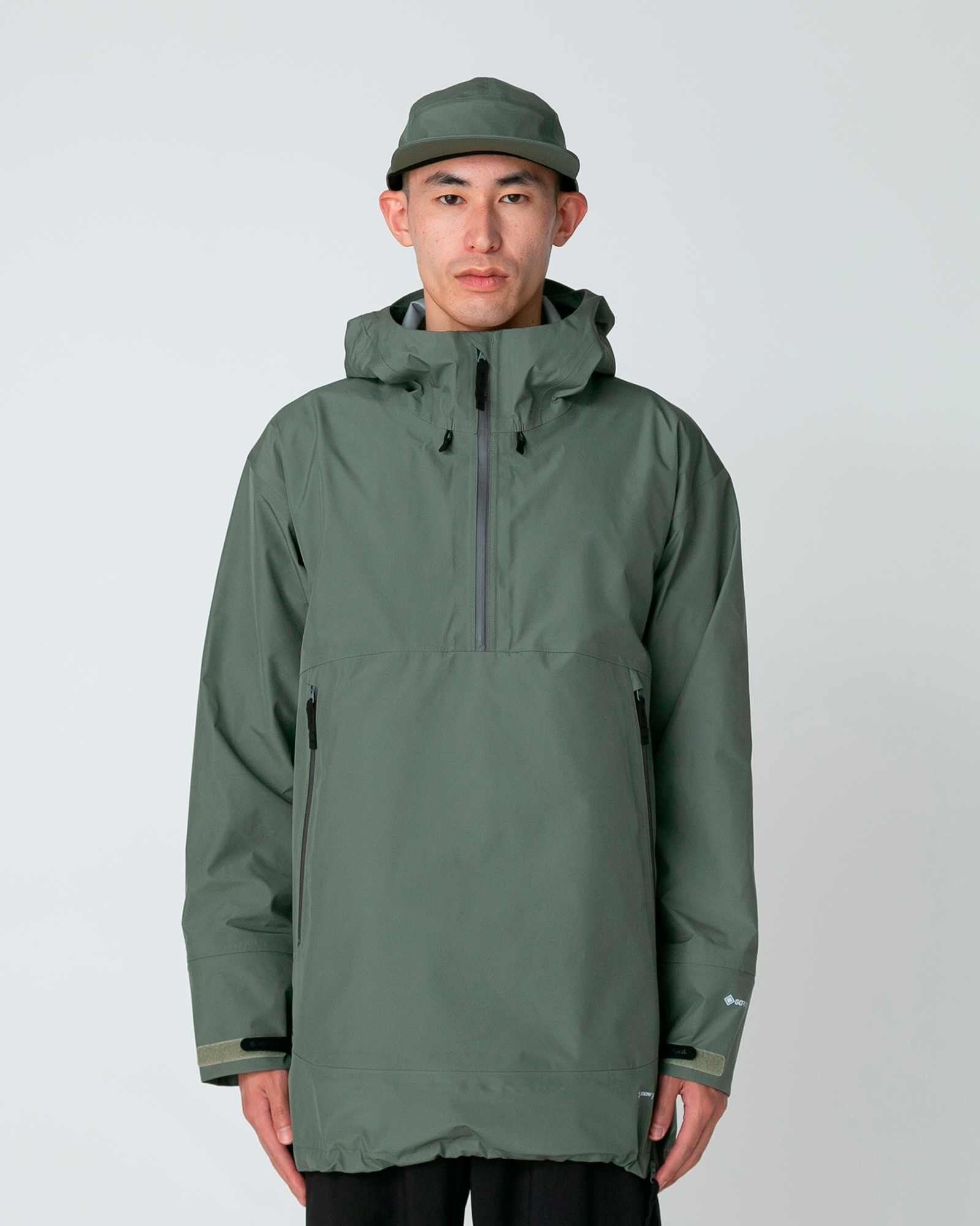 GORE-TEX Waterproof Rain Pullover Jacket for Men & Women - Lightweight Windproof Hiking & Outdoor Raincoat for Camping, Running & Travel