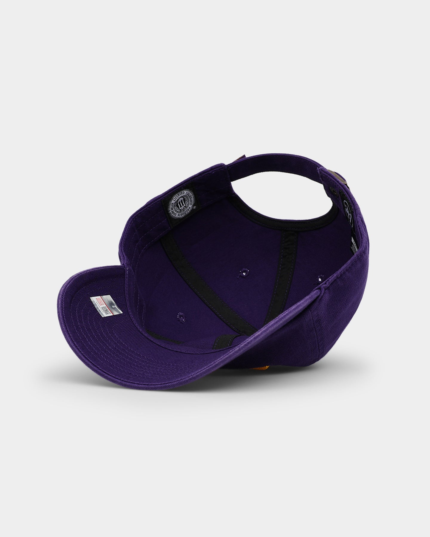 47 Brand LSU Tigers '47 Clean Up Adjustable Strapback Hat - Purple - Perfect for Game Day, Tailgating & College Fan Gear
