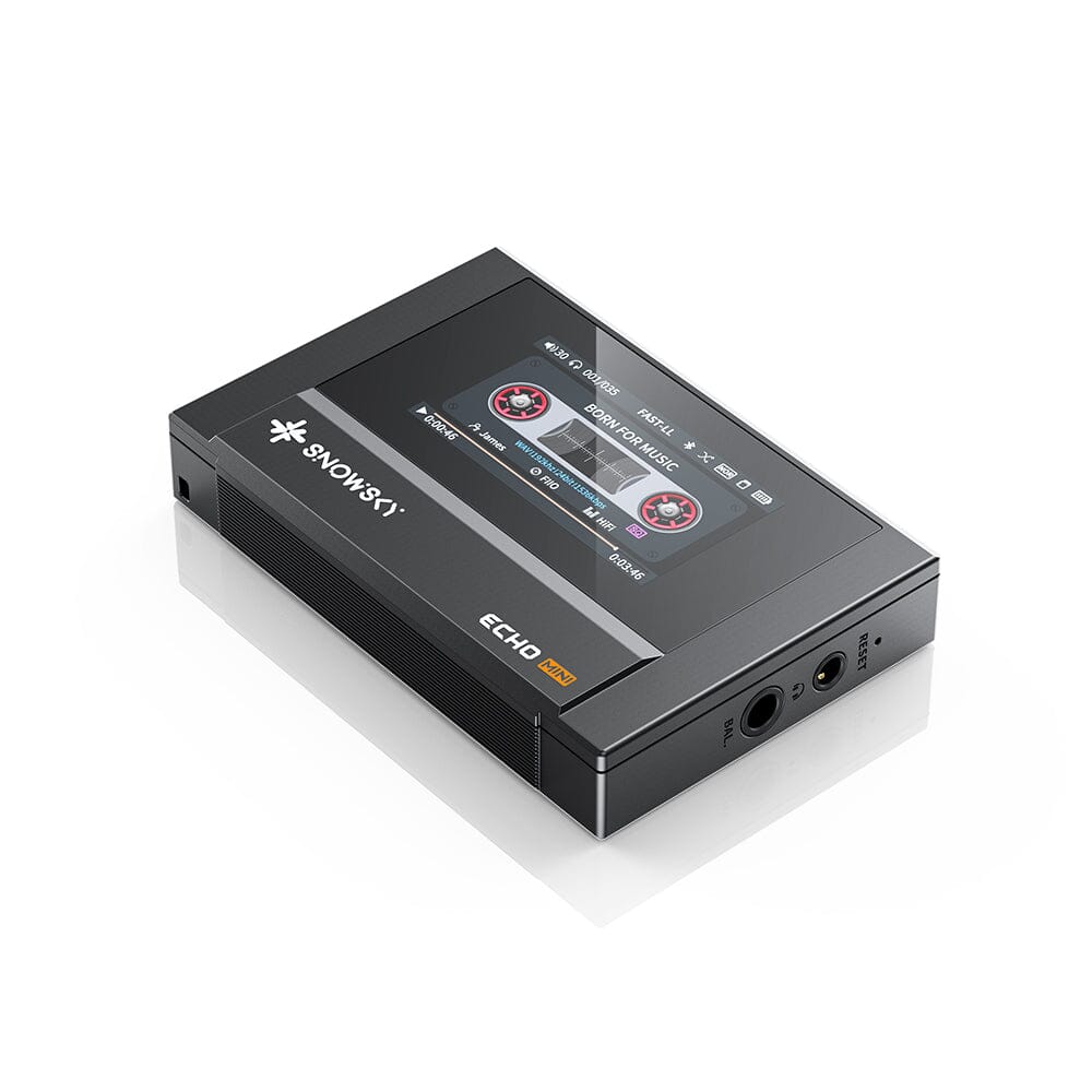 FiiO SNOWSKY Echo Mini Portable HiFi MP3 Music Player with Bluetooth 5.0 - Perfect for Travel, Gym & Outdoor Activities