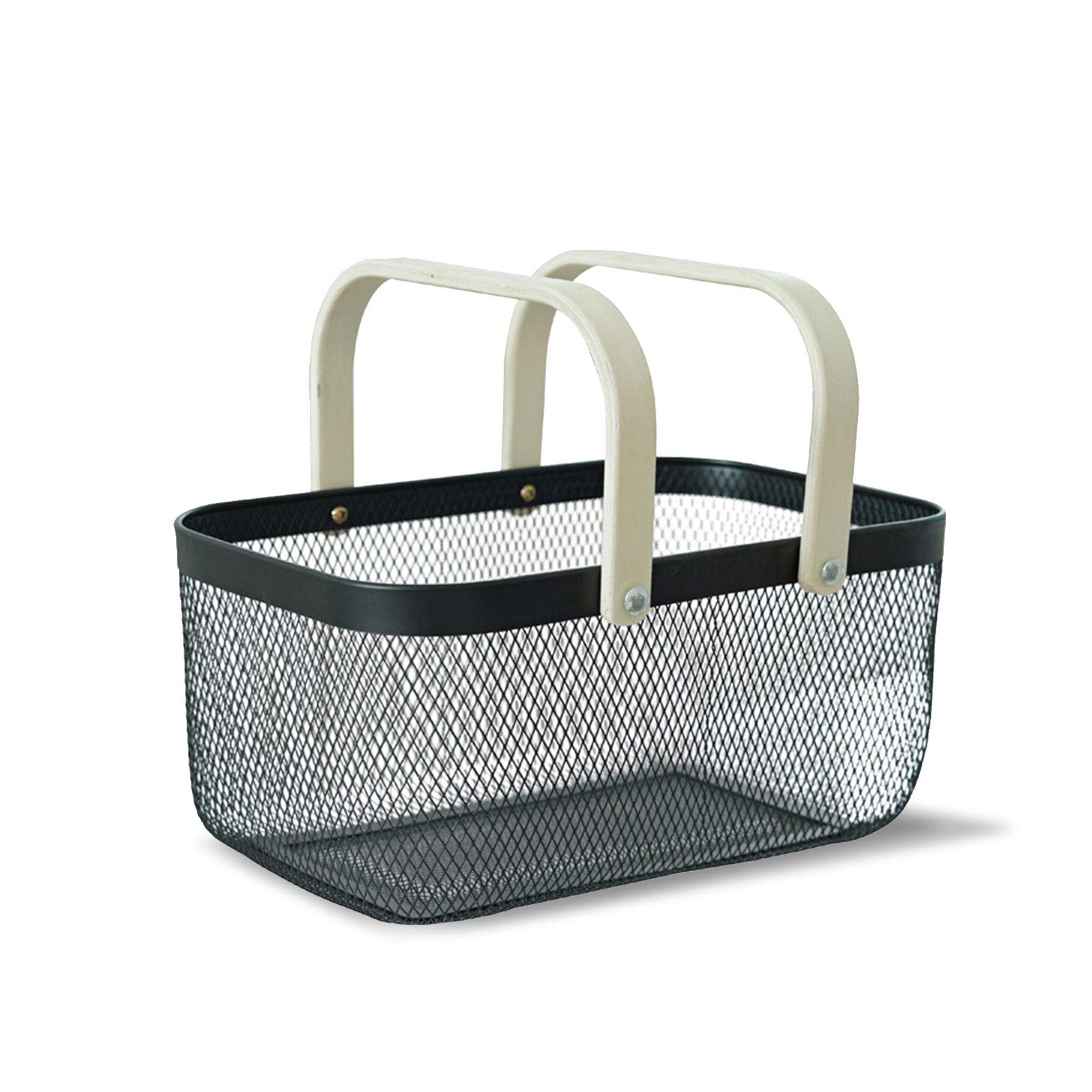 Metal Wire Fruit Basket - Kitchen Counter & Table Decor for Fruits, Snacks