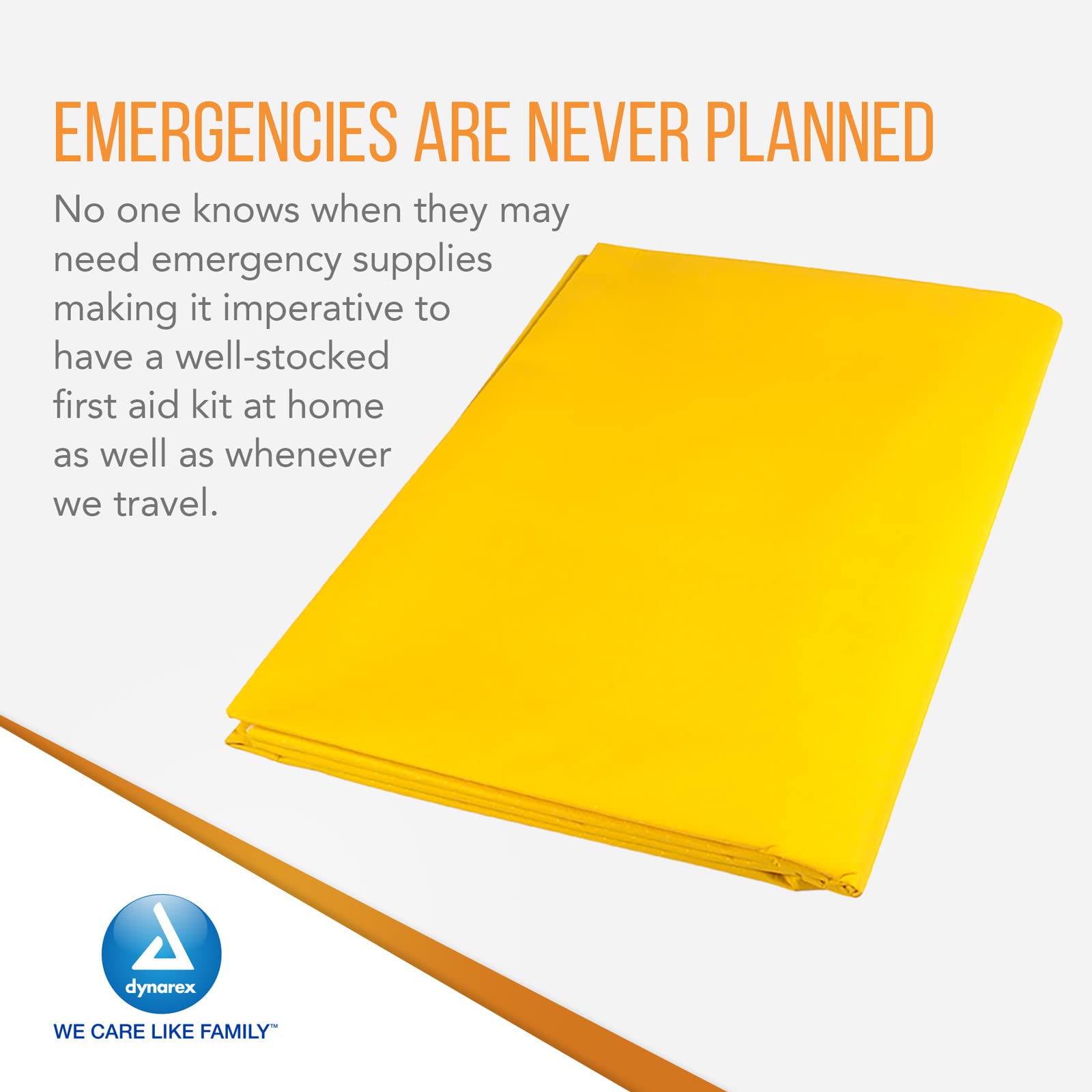 Dynarex 3519 Emergency Highway Blanket - 54