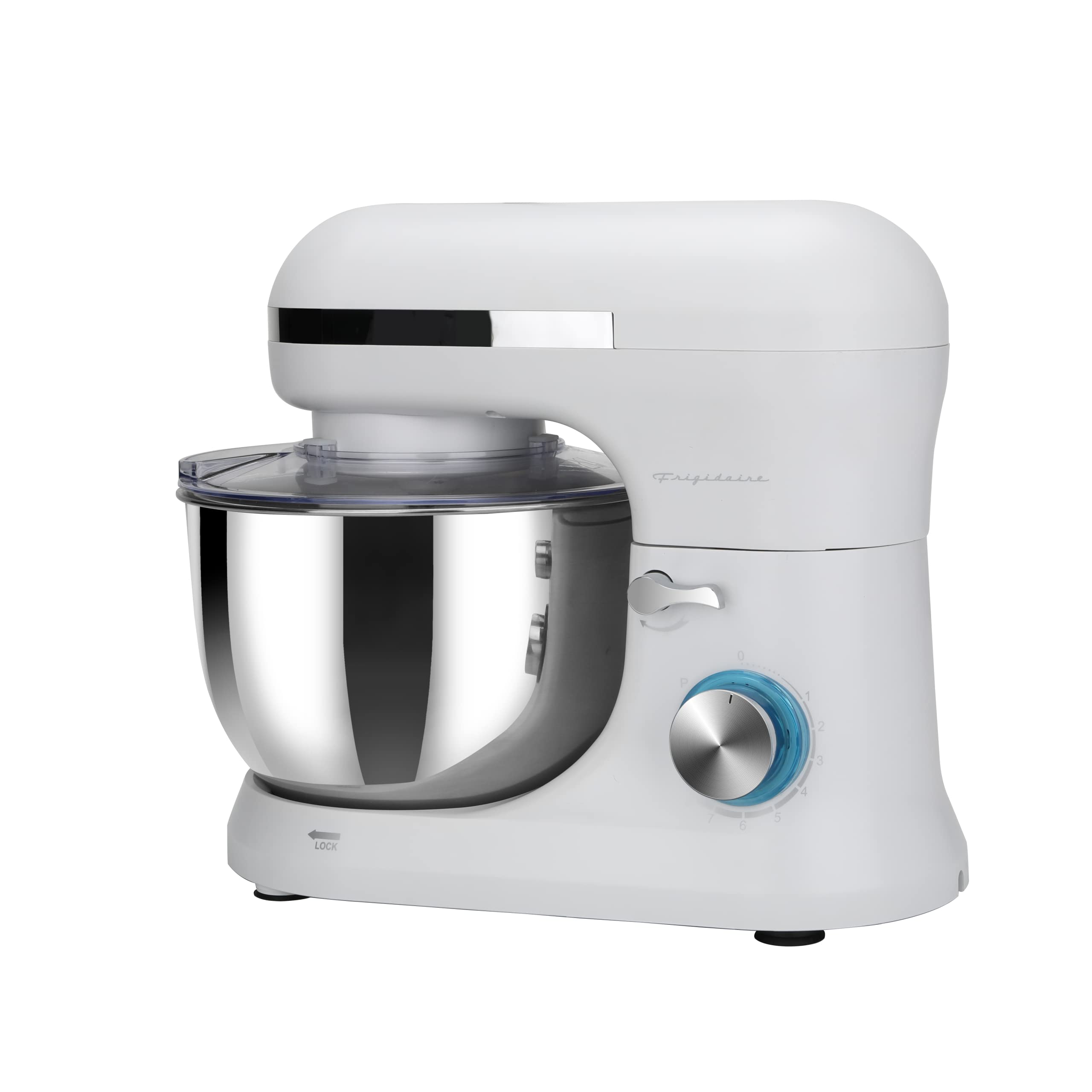 Frigidaire 4.5L Retro Stand Mixer - White | Powerful Kitchen Mixer for Baking, Dough Kneading & Cake Decorating | Perfect for Home Bakers & Small Bakeries