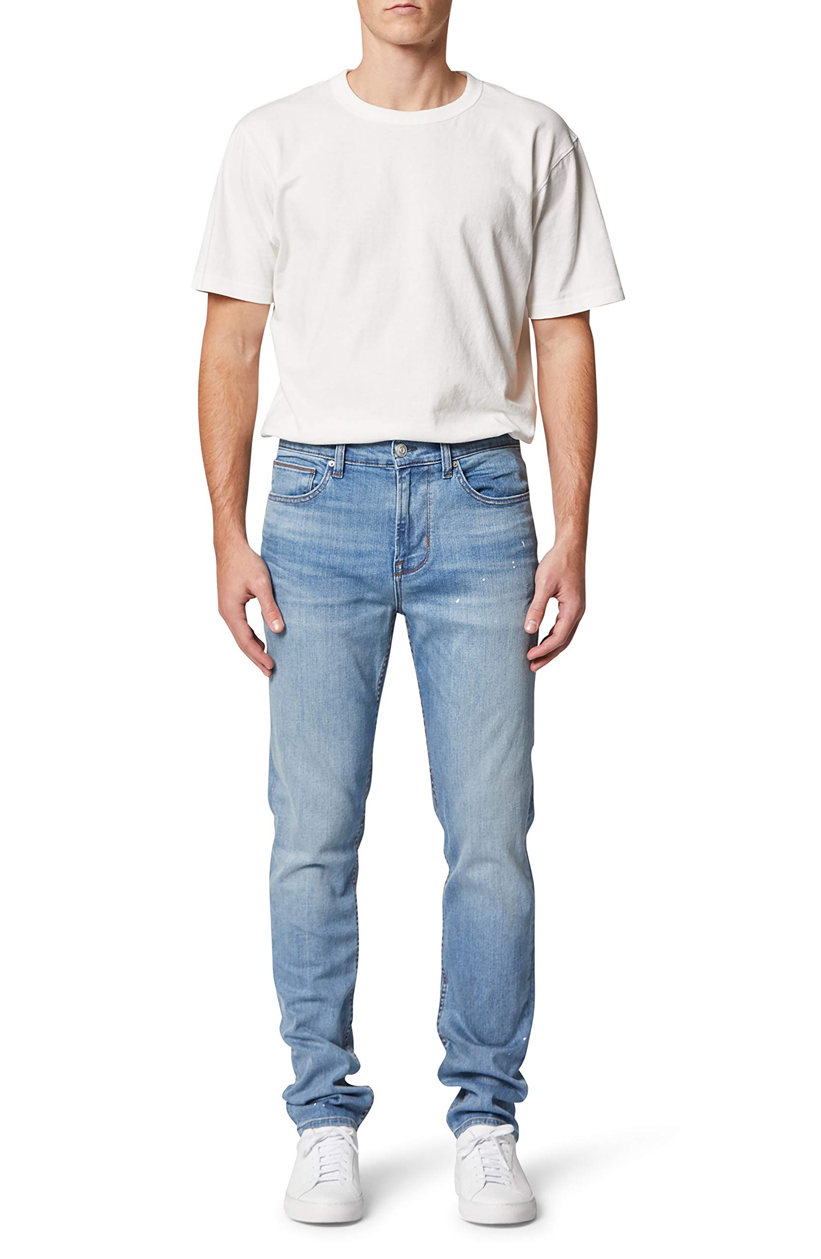 HUDSON Men's Axl Skinny Jeans - Slim Fit Stretch Denim Pants for Casual Wear & Night Out