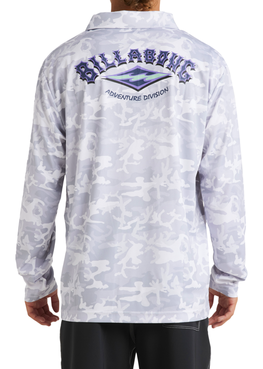 Billabong Men's FISHO UPF50+ Long Sleeve Sun Protection Shirt for Surfing, Fishing & Outdoor Activities