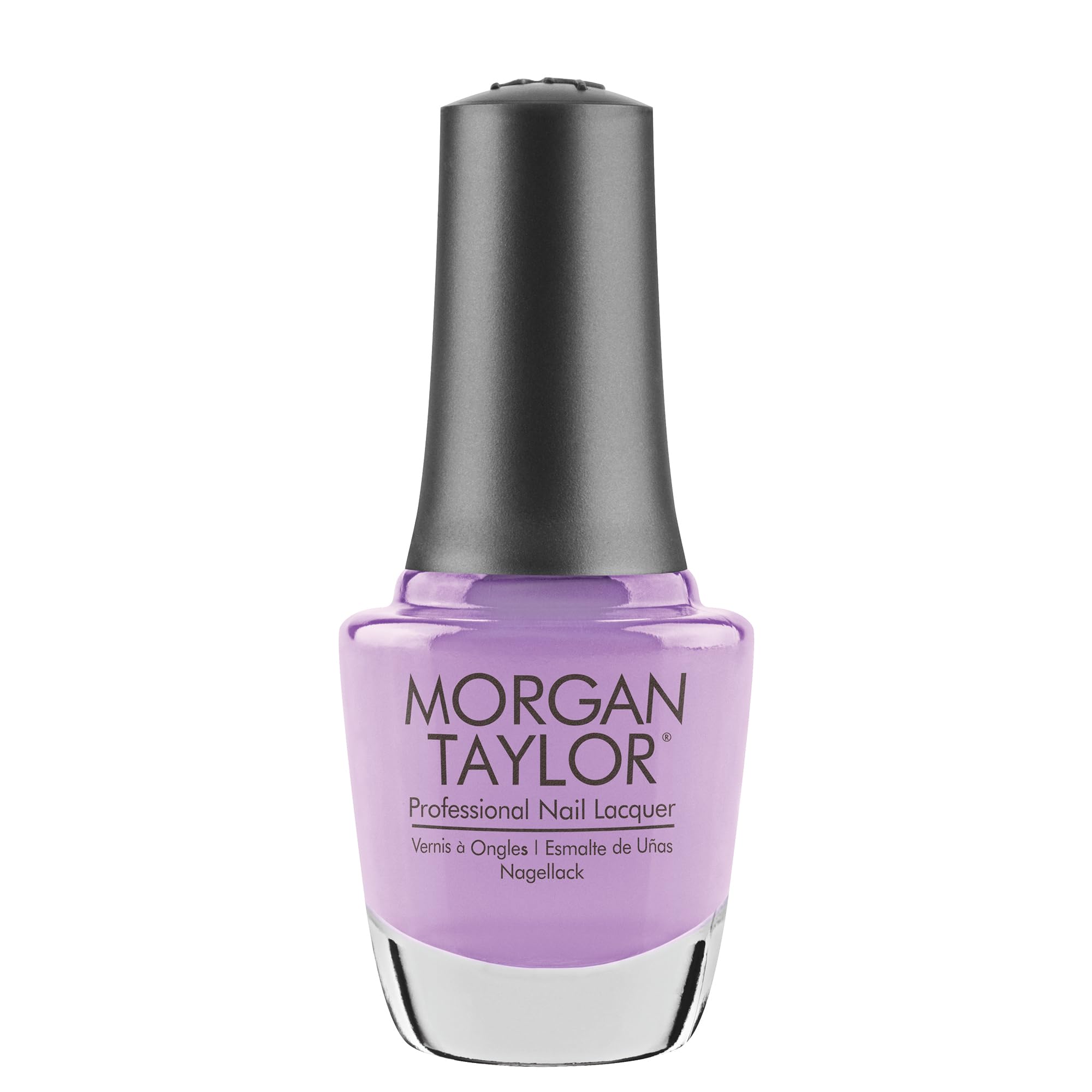 Morgan Taylor Nail Lacquer - Long Lasting Purple Nail Polish, 0.5 oz - Perfect for Manicures, Pedicures & Nail Art Designs