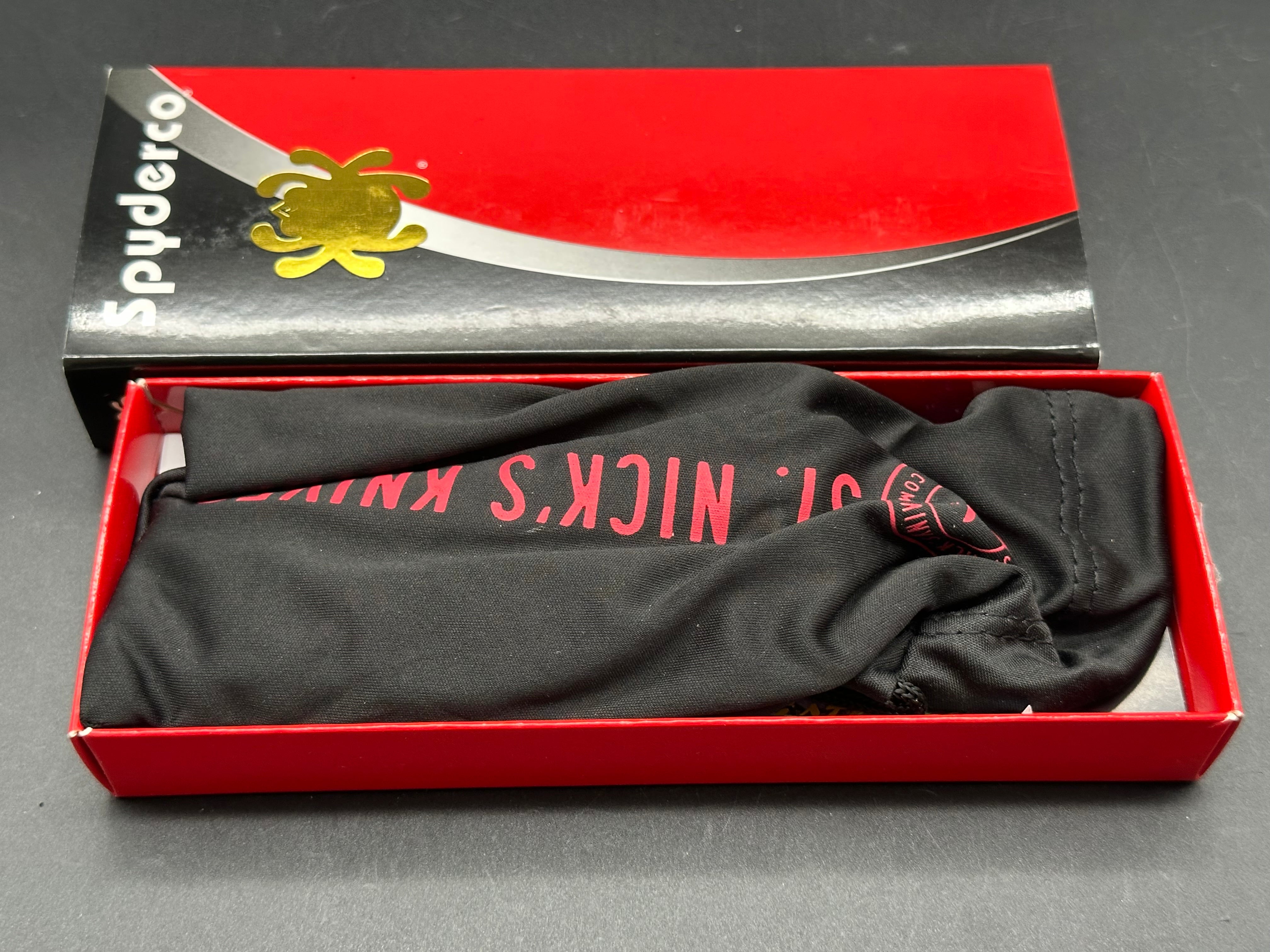 Spyderco Para 3 Lightweight Folding Knife - St. Nick's Knives Exclusive 2.93
