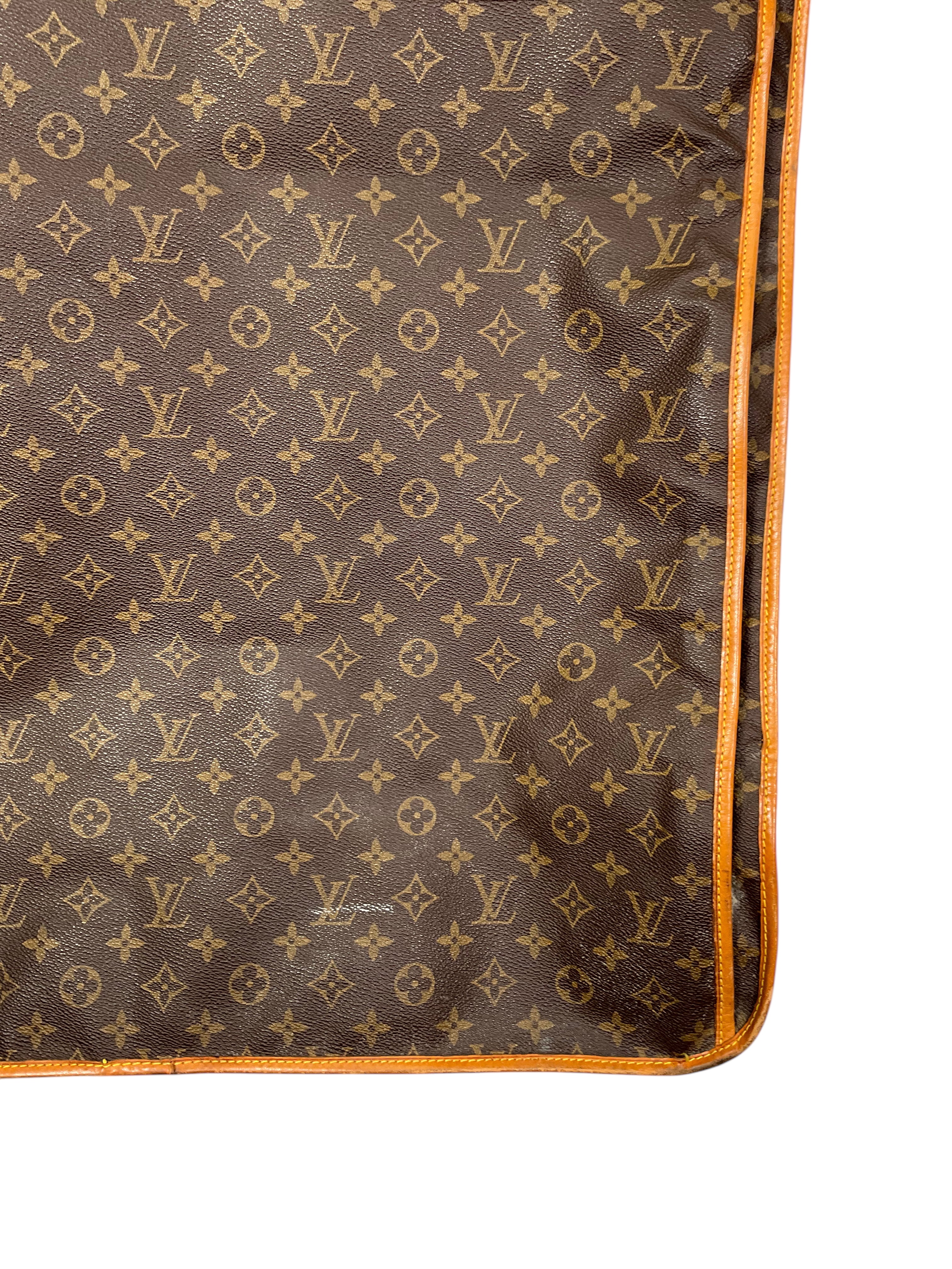 Authentic Louis Vuitton Monogram Canvas Garment Travel Bag - Luxury Weekender Duffle for Business Trips & Vacation Packing