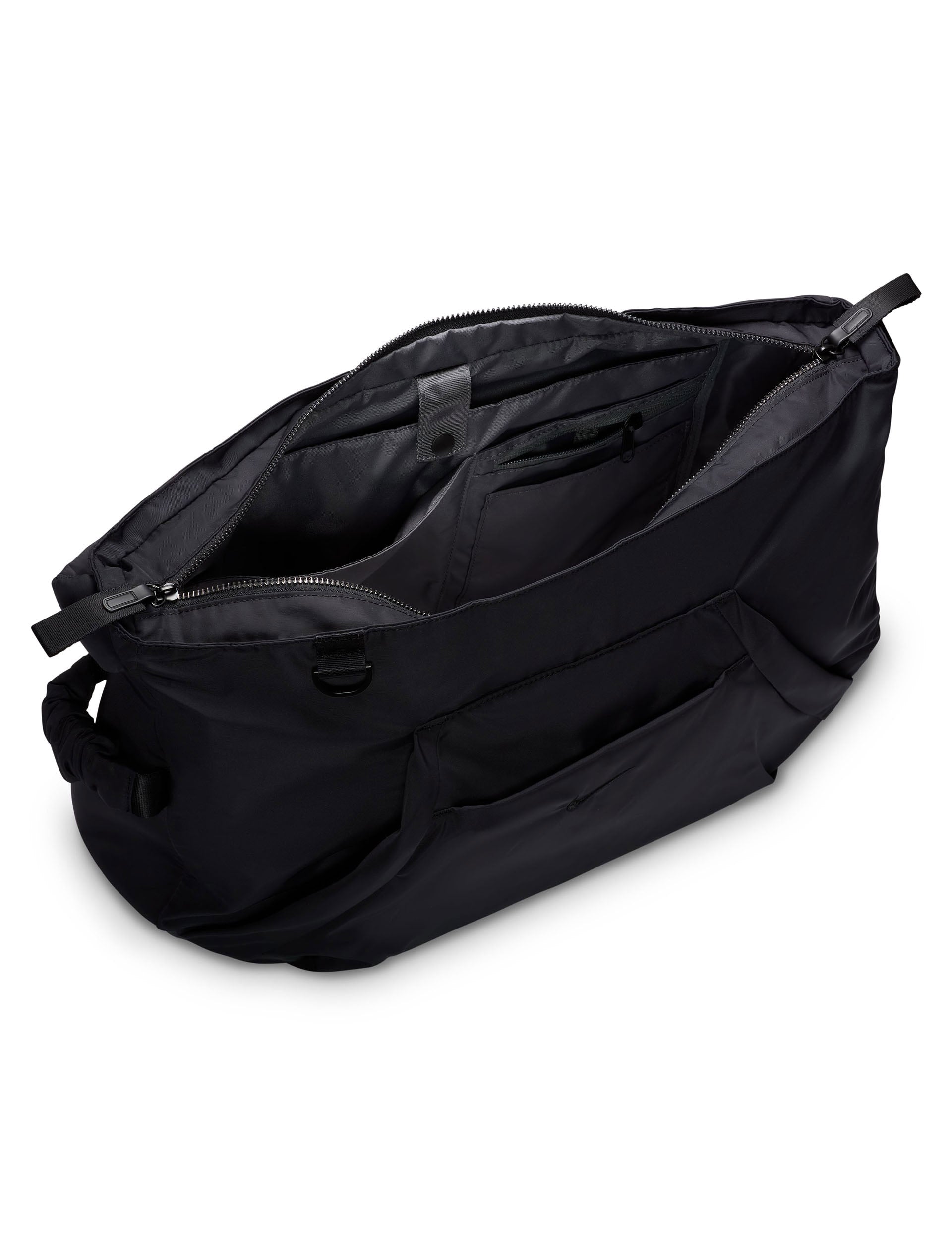 Stylish and Durable Black & Iron Grey Tote Bag for Women - Perfect for Shopping, Beach, Work, and Everyday Use