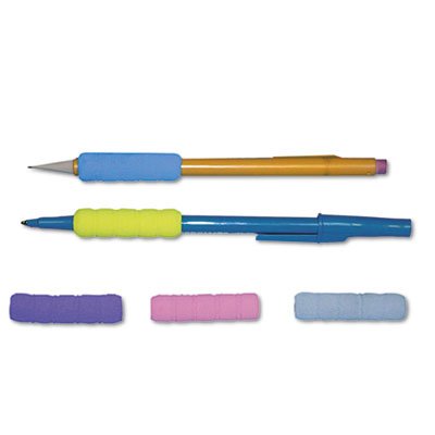 50-Pack Assorted Ribbed Pencil Grips 1-3/4