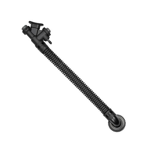 XDeep Complete Inflator with Corrugated Hose - Professional Scuba Diving BCD Inflator for Underwater Adventures | Perfect for Dive Trips & Water Sports