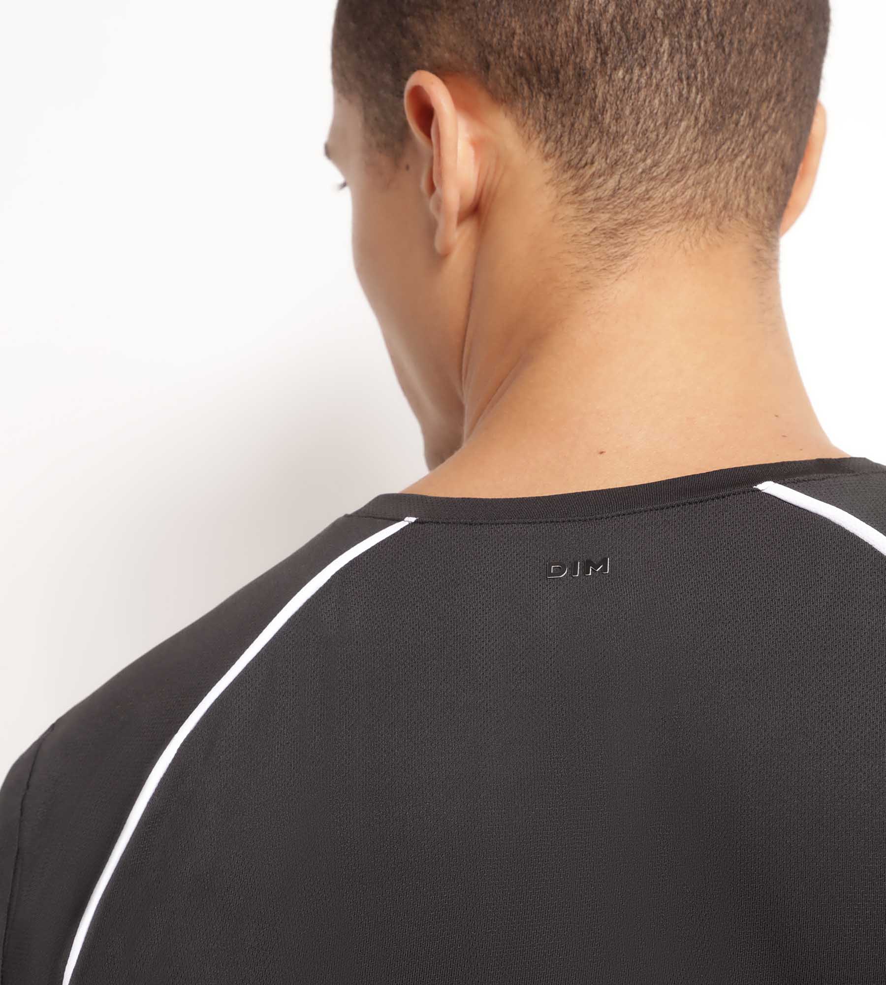 Breathable Men's Sport T-Shirt - Black | DIM MOVE | Perfect for Running, Gym & Outdoor Activities