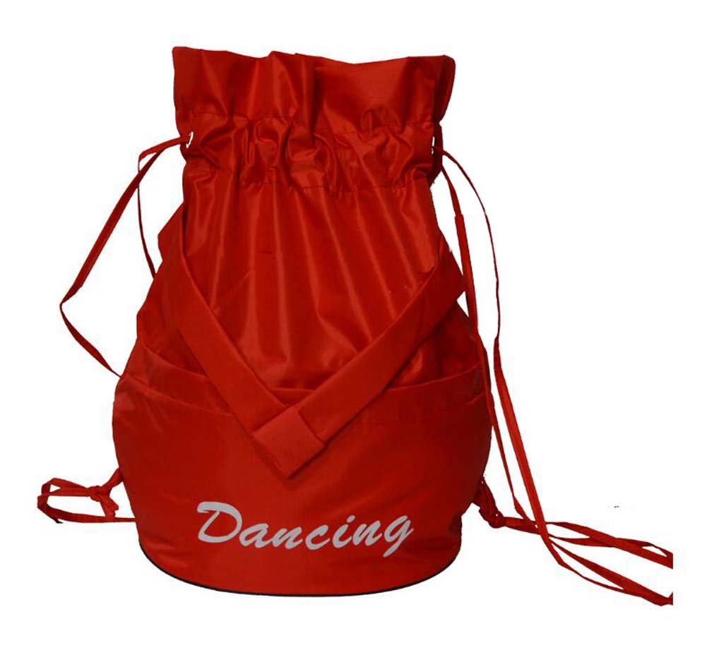 DRAGON SONIC Kids Dance Backpack Set - Adjustable Shoulder Bag & Drawstring Pouch for Ballet, Latin Dance, Jazz - Perfect for Dance Classes, Competitions & Practice (Size A2)
