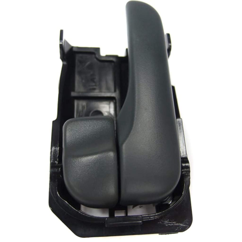 Nissan Maxima Front & Rear Interior Door Handle with Lock Button - Black (1995-1997) | Compatible with SE/GXE/GLE Models | Easy Installation & Durable Replacement for Car Door Repair