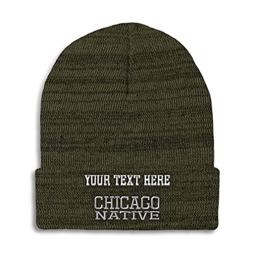 Heather Olive Green Personalized Text Here