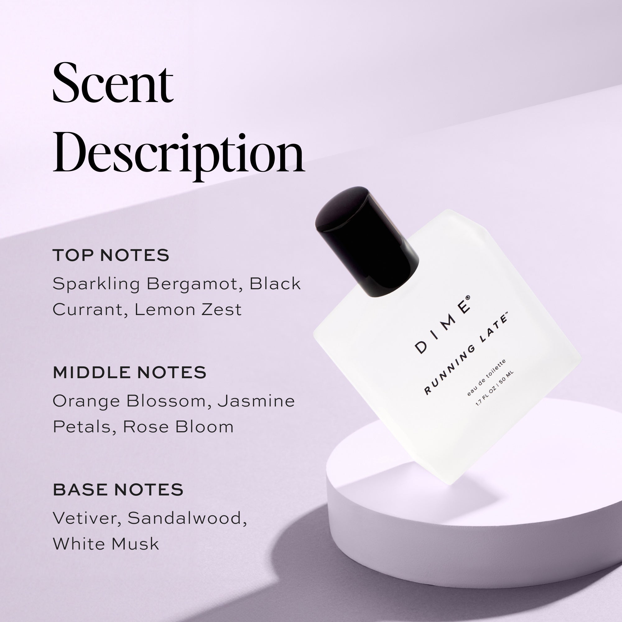 Running Late™ Perfume for Women - Long Lasting Floral Scent Eau de Parfum - Perfect for Daily Wear, Office & Date Nights