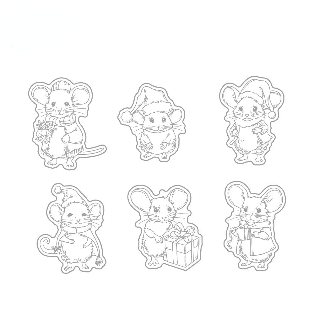 2024-2025 Metal Dies & Silicone Stamps Set for DIY Card Making - Birthday, Valentine's Day, Christmas, Thanksgiving Greeting Cards - Crafting, Scrapbooking, Gift Wrapping Supplies