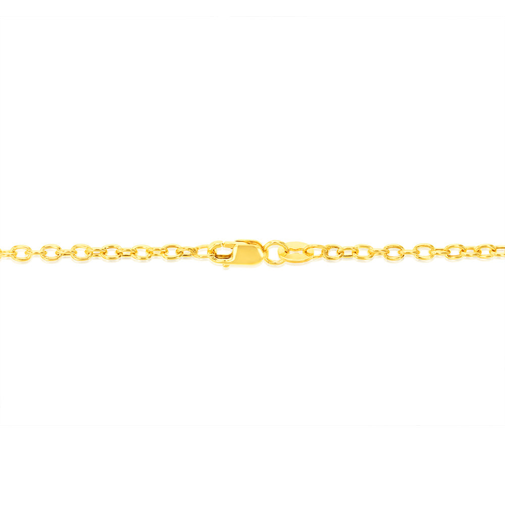 9ct Yellow Gold Belcher 60 Gauge 45cm Chain Necklace for Women - Elegant Jewelry Gift for Birthday, Anniversary & Special Occasions