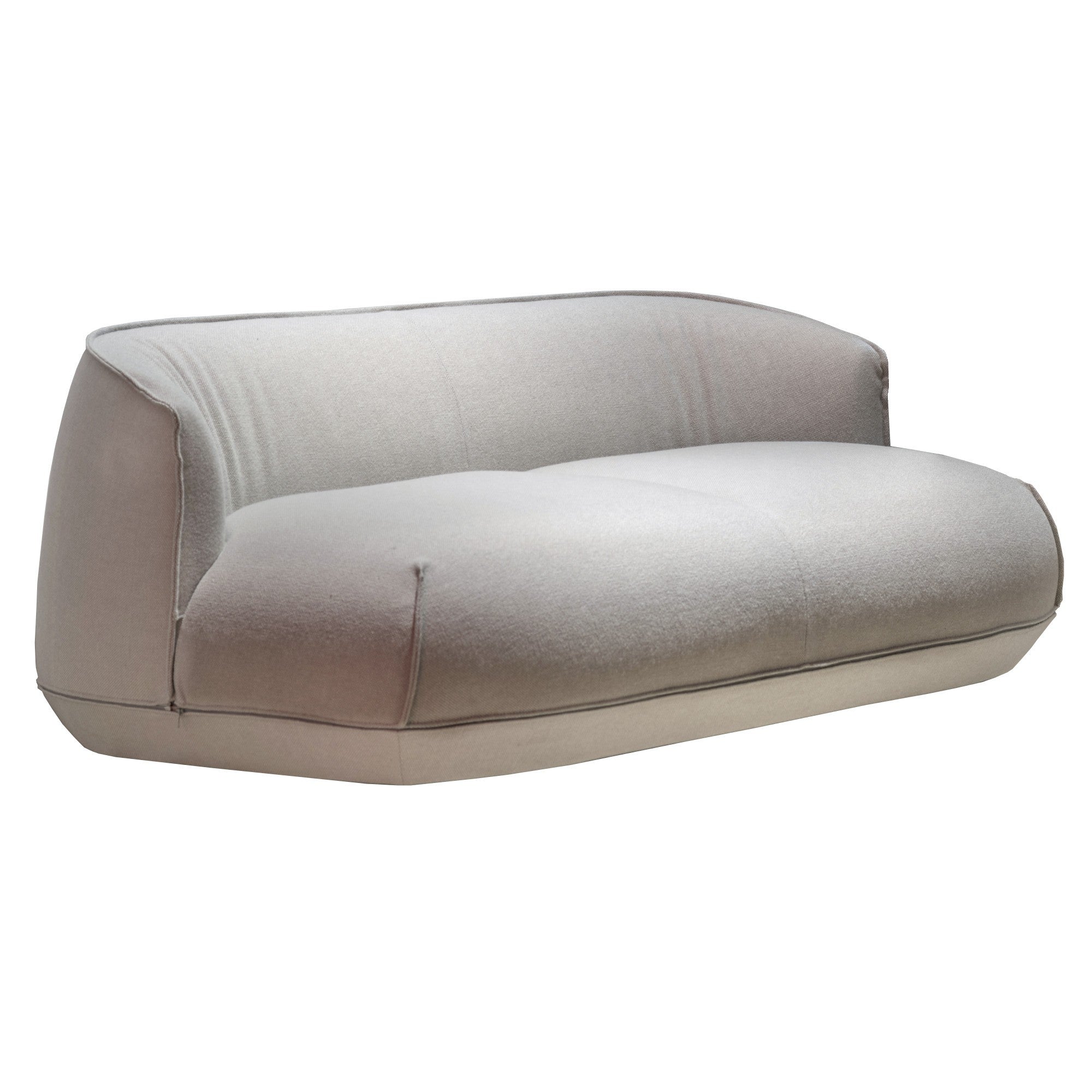 BRIONI UP 2-Seater Sofa - Modern Fabric Loveseat for Living Room, Small Space & Apartment - Perfect for Couples, Lounge & TV Watching