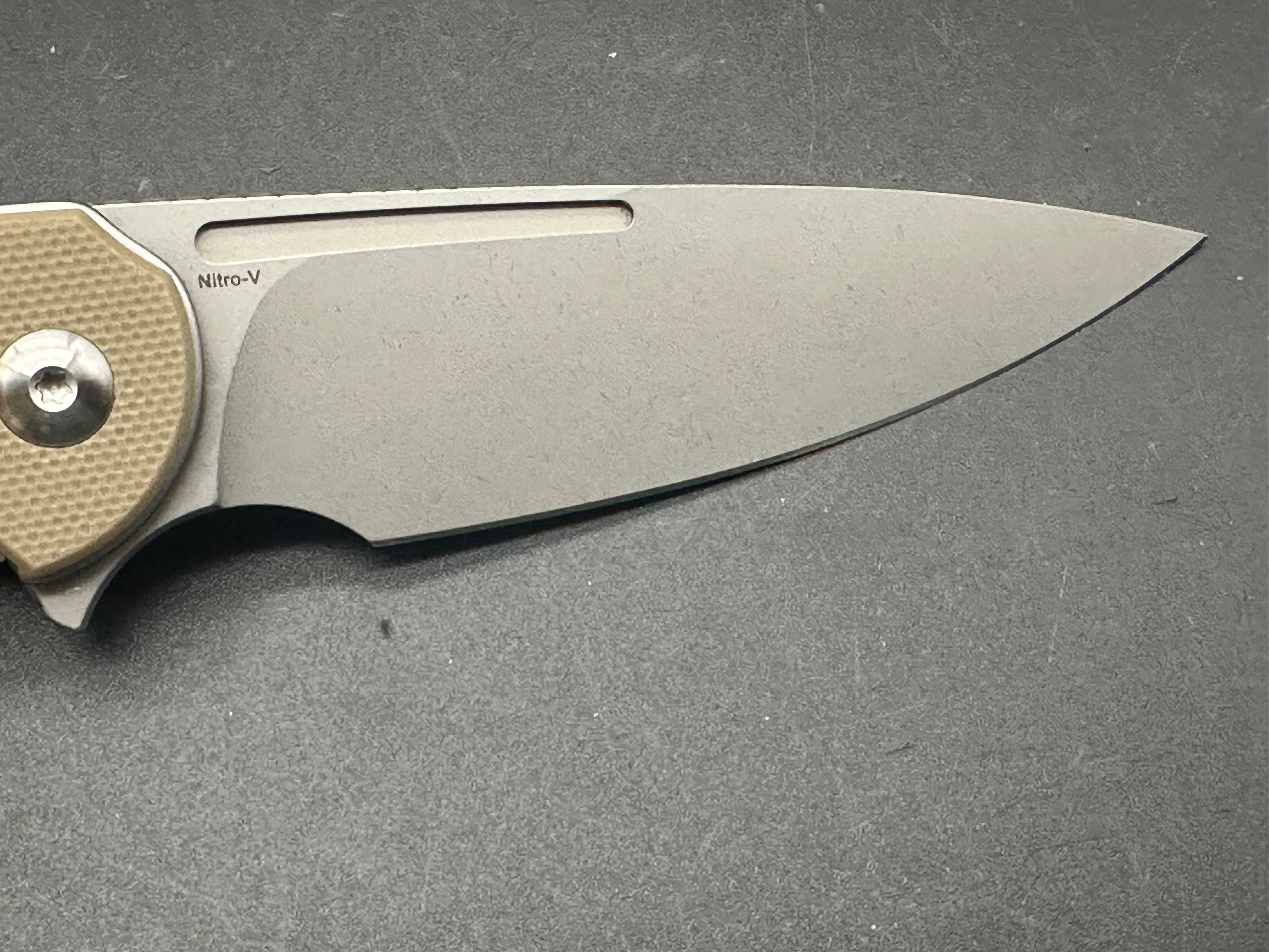 Ferrum Forge Knife Works Stinger Liner Lock Folding Pocket Knife - 3.25