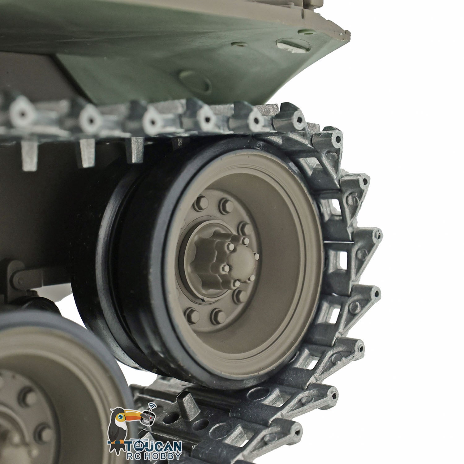 1/16 Henglong Upgraded 7.0 RC Tank Walker - USA Bulldog 3839 RTR Remote Control Tank with Smoking System, Steel Gearbox & Metal Tracks | Military Model Collection, Battle Simulation, Outdoor Play for Adults & Kids