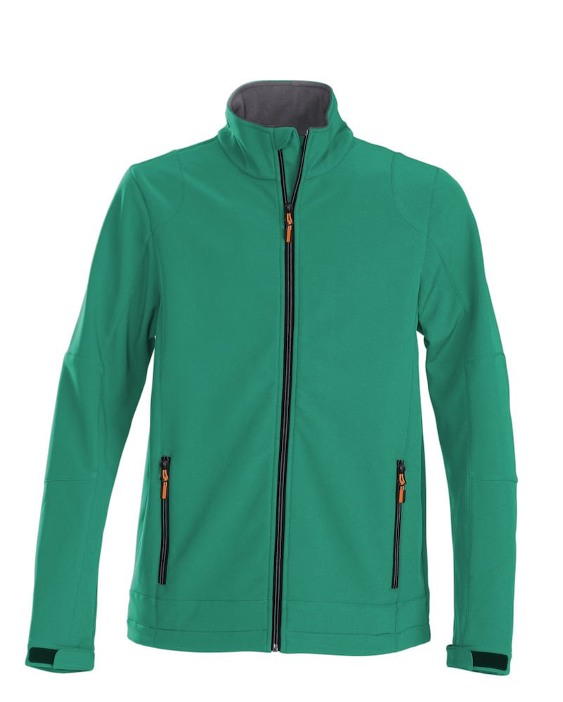 Men's Soft Shell Jacket - Lightweight Waterproof Windbreaker for Hiking & Outdoor Activities (Large, Fresh Green) | Printer Brand Trial Edition