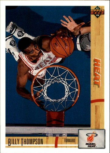 1991-92 Upper Deck #196 Billy Thompson NBA Basketball Trading Card - Rare Collectible for Sports Fans & Card Enthusiasts - Perfect for Memorabilia Displays, Auctions & Investment