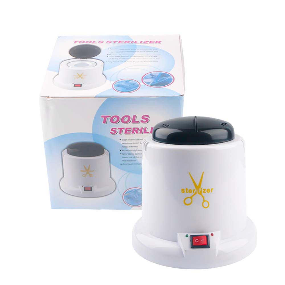 BONEW Nail Sterilizer for Salon & Tattoo - High Temp Disinfect Machine for Manicure Tools