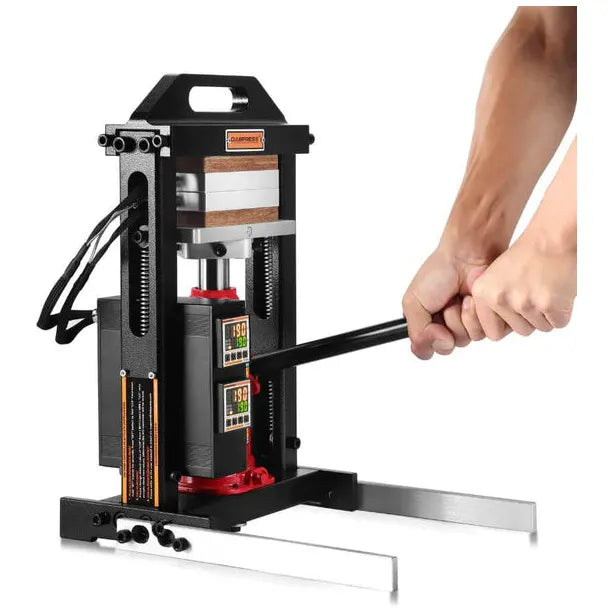 Dabpress 6 Ton Rosin Press - Upgraded Hydraulic Heat Plates for DIY Rosin Extraction at Home | Perfect for Cannabis, Hemp & Essential Oils
