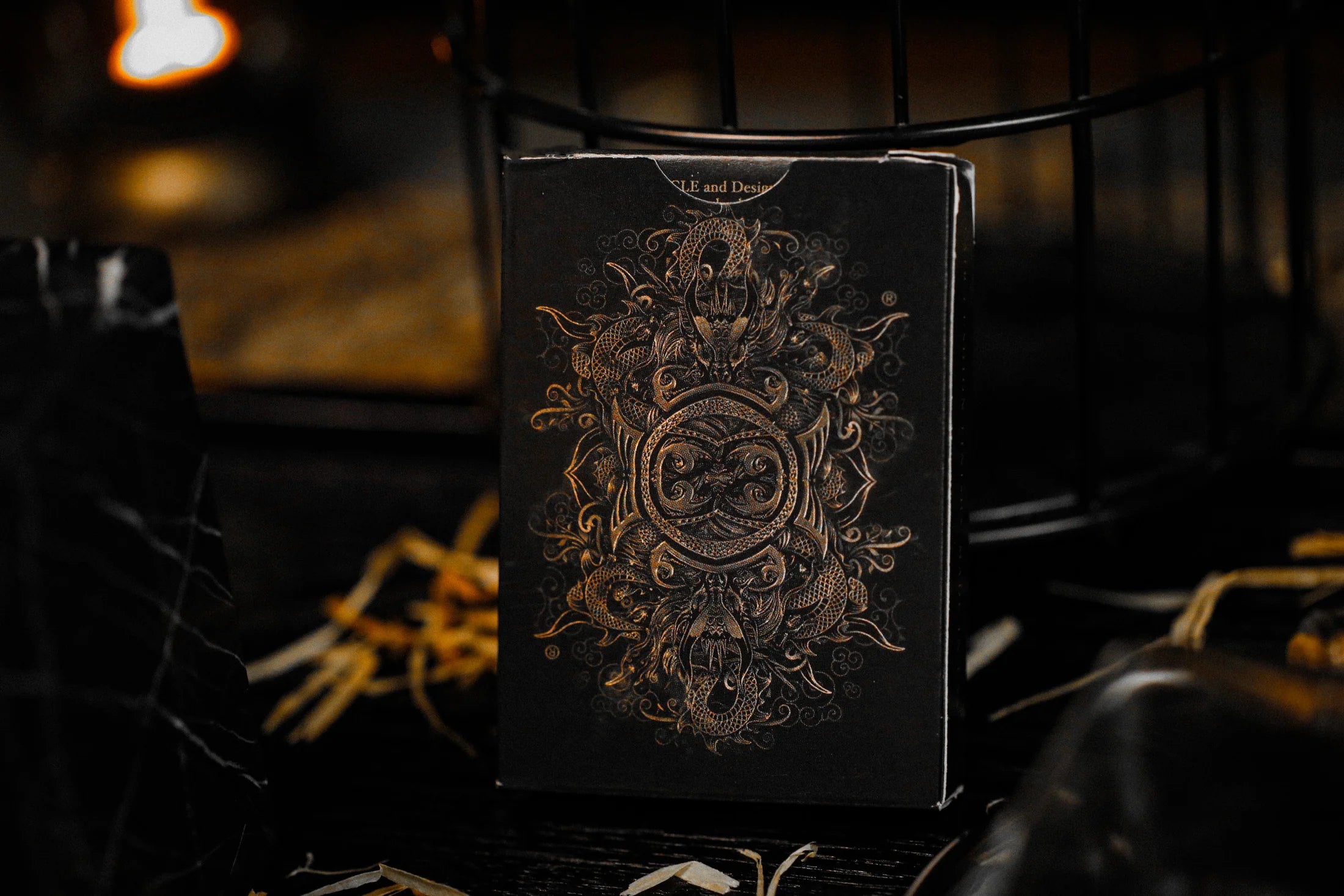 Apocalypse Bicycle Playing Cards - Premium Wooden Box Set | Unique Collectible Deck for Card Games, Magic Tricks & Poker Nights