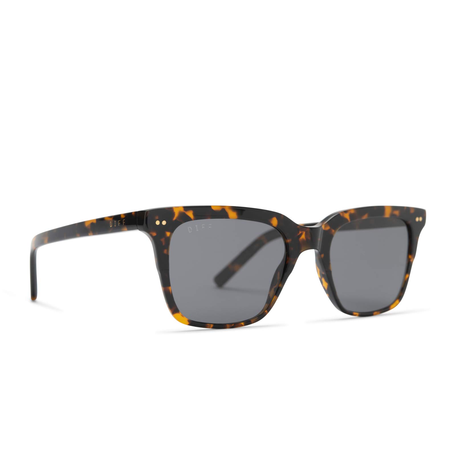 DIFF Billie Square Sunglasses for Men & Women - UV400 Protection, Classic Designer Style - Perfect for Outdoor Activities, Beach, Driving & Fashion Accessories